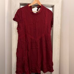 Maroon dress from Francesca’s